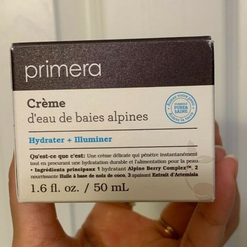 Full-Size Primera Alpine Berry Water Cream Hydrate+Glow *BRAND NEW* Fresh